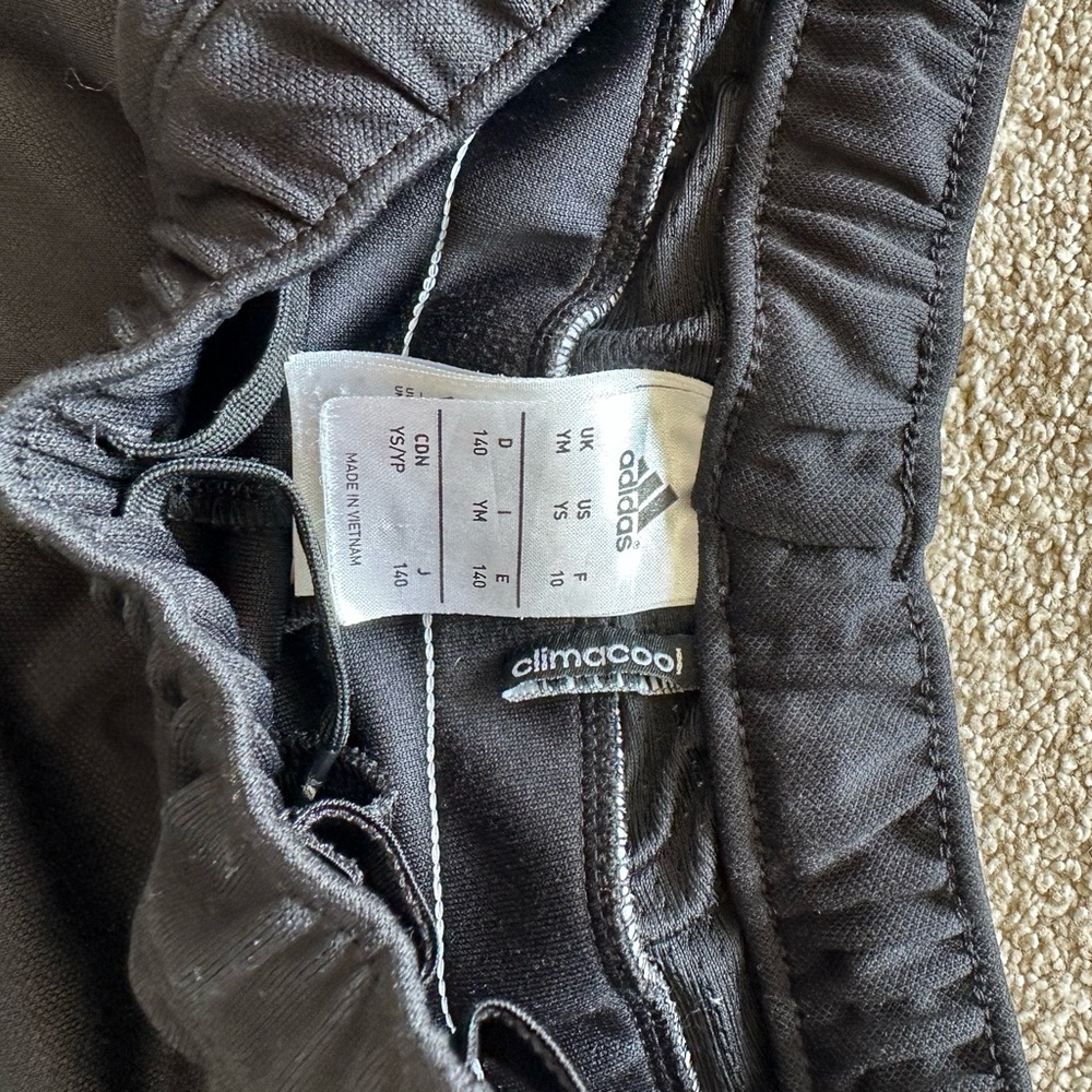 adidas Black Kids' Climacool Sweatpants Joggers
